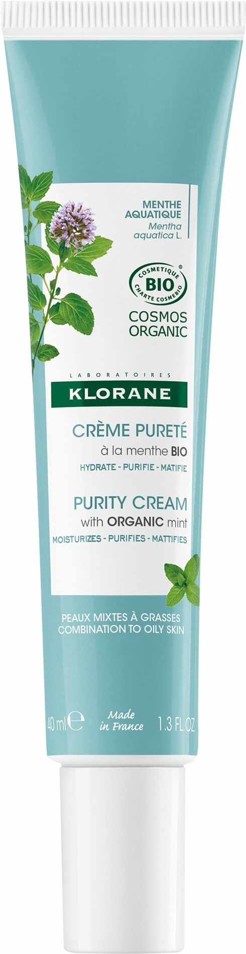 Klorane Crema de pureza de menta acuática 40mL