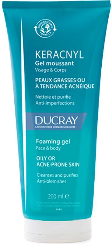 Ducray Gel espumoso Keracnyl 200mL