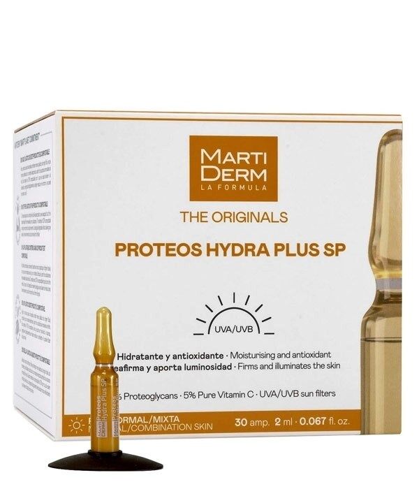 Martiderm Proteos Hydra Plus Sp Ampoles para el tratamiento de las arrugas 30&nbsp;un.