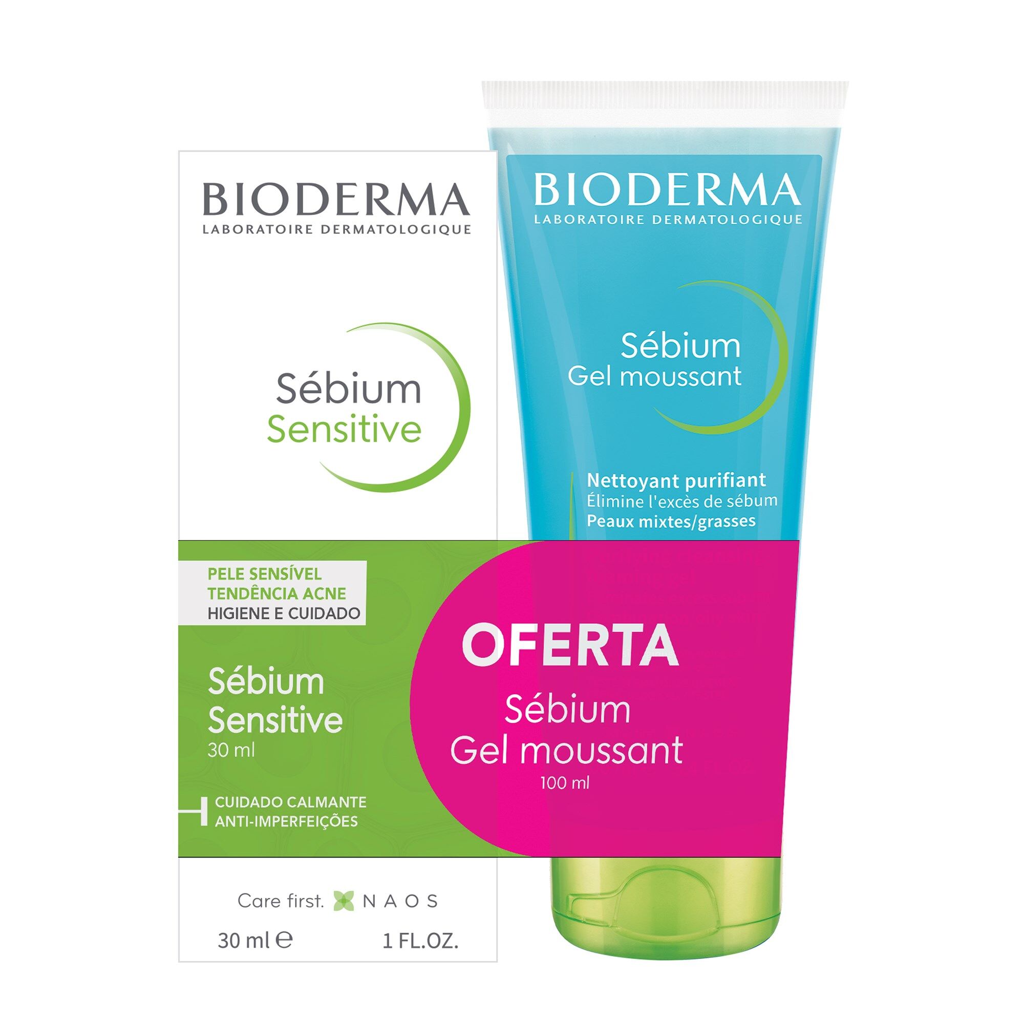 Bioderma Sébium Sensitive Hidratante para pieles acneicas y sensibles 1&nbsp;un.