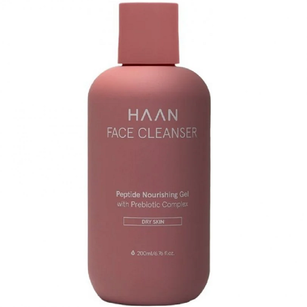 Haan Limpiador facial con péptidos para pieles secas 200mL