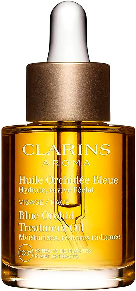 Clarins Aceite de tratamiento facial Orquídea Azul Piel deshidratada 30mL