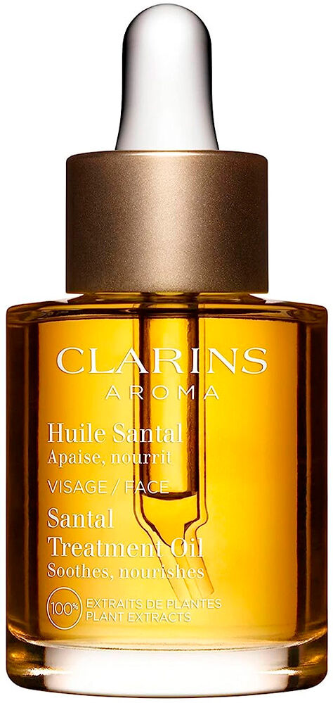 Clarins Aceite de tratamiento de Santal Piel seca o extraseca con rojeces 30mL