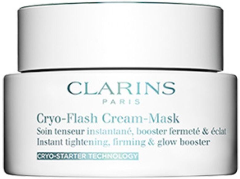 Clarins Mascarilla-crema Cryo-Flash Tensor instantáneo, reafirmante y potenciador del resplandor 75mL