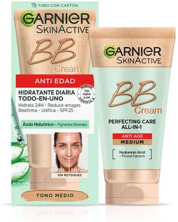 GARNIER Skin Naturals Bb Cream Antiedad Medium 50ml