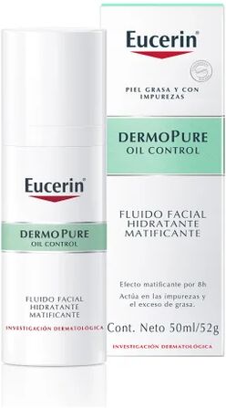 Eucerin DermoPure Oil Control Fluido Hidratante Matificante 50ml