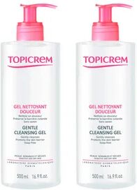 Topicrem Duplo Gel Limpiador Suave 2x500ml