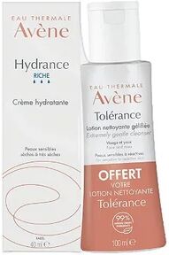 Avene Avène Hydrance Rica 40ml + Tolérance Loción Limpiadora 100ml