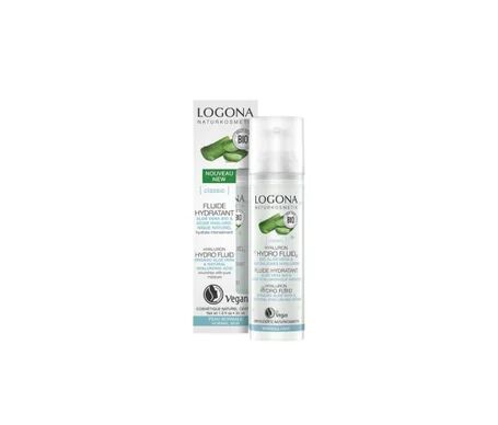 LOGONA Fluido Hidratante Aloe Ácido Hialurónico 30ml