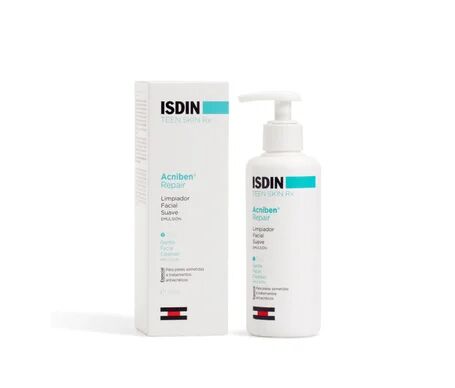 ISDIN Teen Skin Rx Acniben Repair Limpiador Facial Suave Emulsión 180ml
