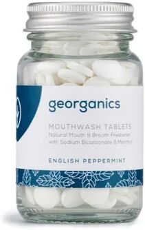 Georganics Mouthwash Tablets English Peppermint 180comp