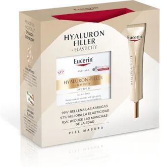 Eucerin Pack Hyaluron Filler Elasticity Día SPF30 + Contorno de Ojos