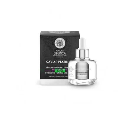 NATURA SIBERICA Caviar Platinum Sérum Contorno de Ojos Tonificacion Intensiva 30ml