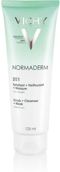 Vichy Normaderm Gel Exfoliante 3 en 1 125 ml