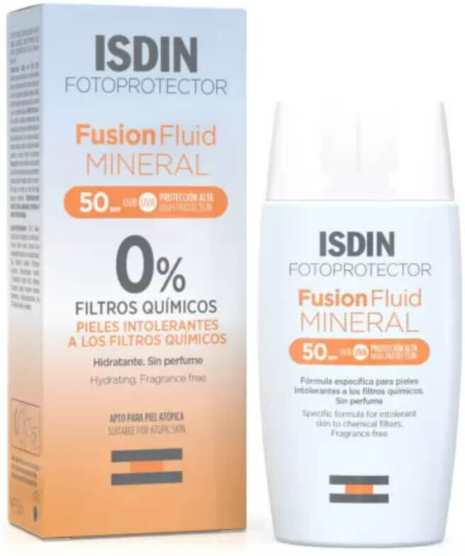 Isdin Fusion Fluido Mineral SPF 50+ 50 ml