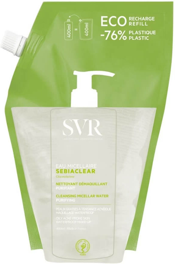 SVR Recambio de Agua Micelar Sebiaclear 400 ml