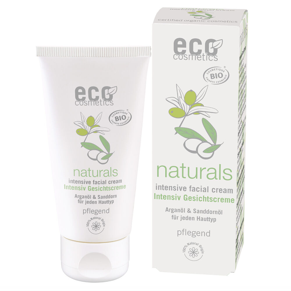 Eco Cosmetics Crema facial intensiva con Argán y Espino Amarillo