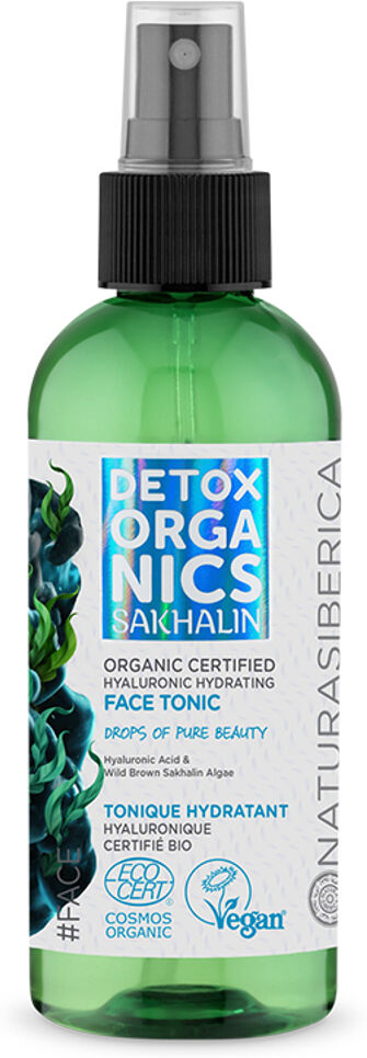 Natura Siberica Tónico facial hidratante hialurónico DETOX ORGANICS Sakhalin