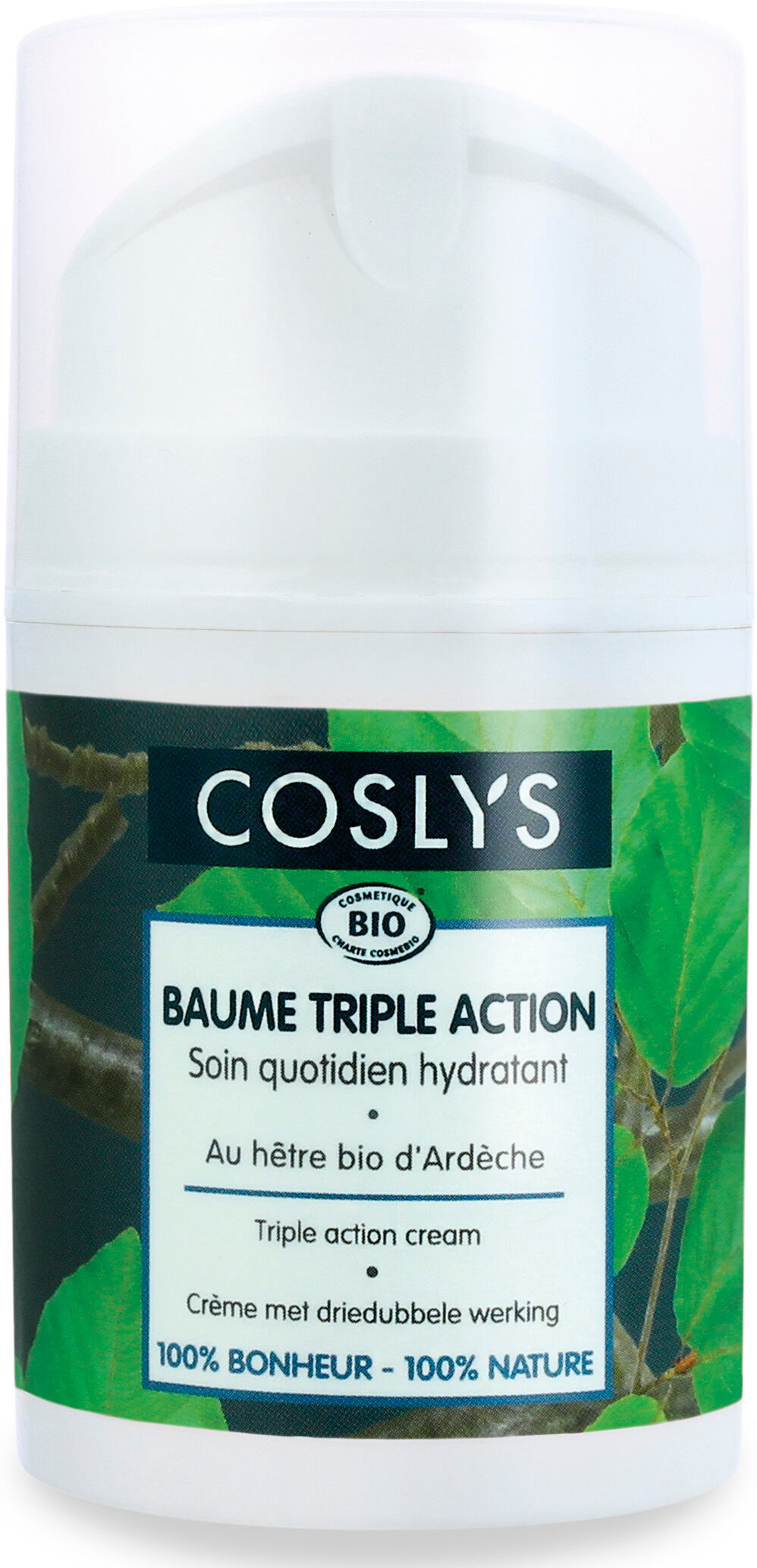 Coslys Crema hidratante Triple Acción Homme