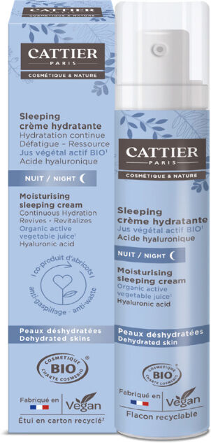 Cattier Sleeping Crema de noche hidratante para pieles deshidratadas