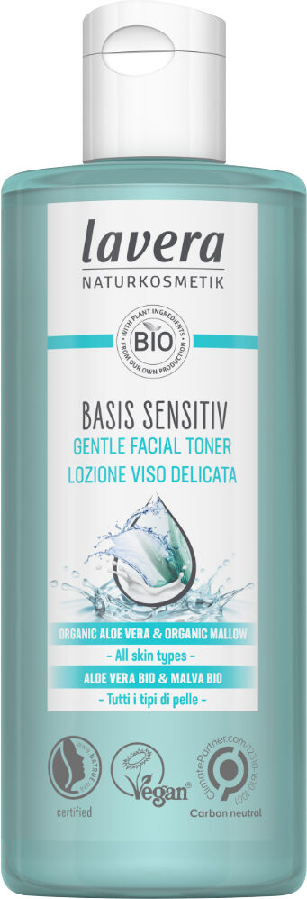 Lavera Tónico facial suave con Aloe Vera y Malva Bio Basis Sensitiv