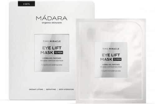 Mádara Parches hidratantes para los ojos Time Miracle Eye Lift Mask (3 ud.)