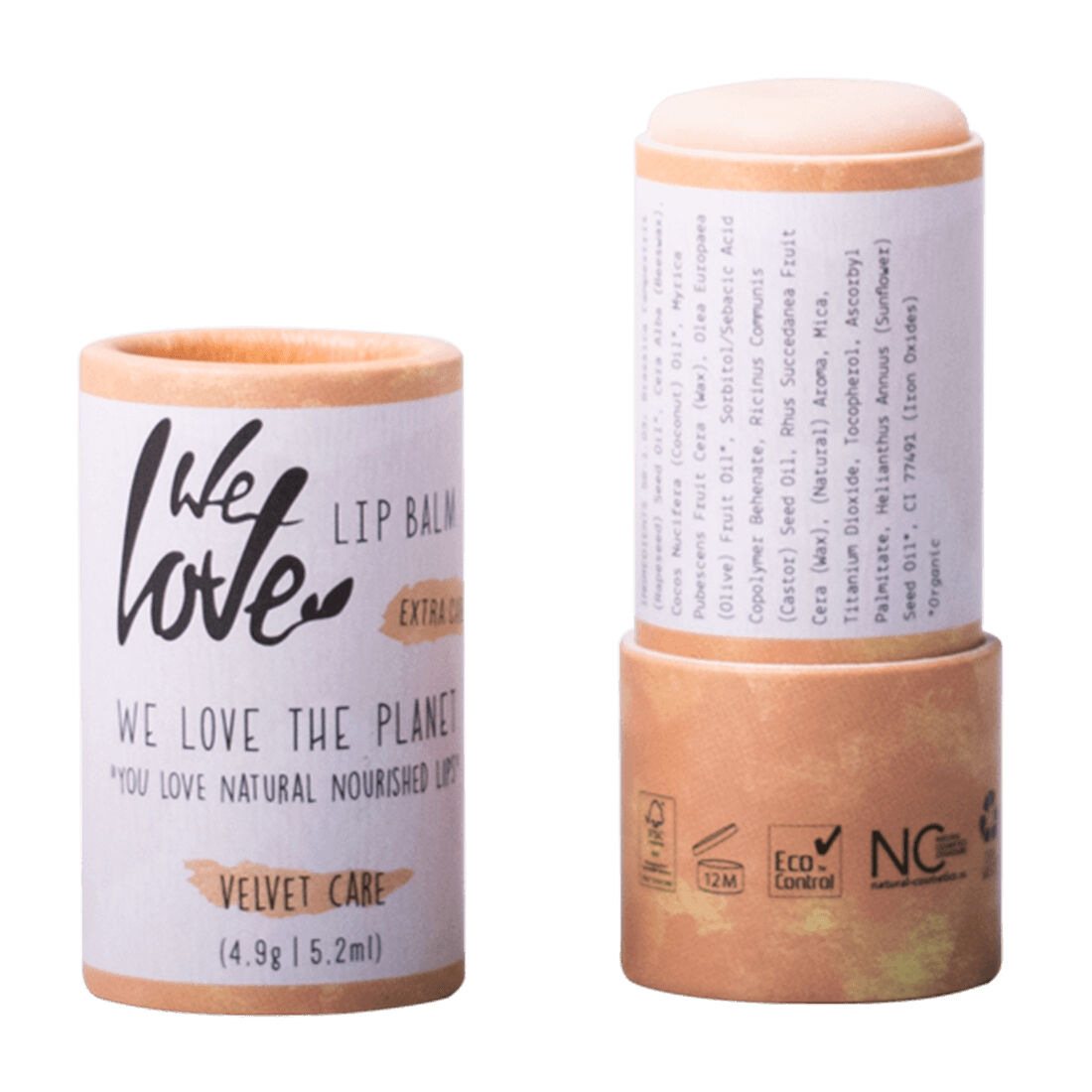 We Love The Planet Bálsamo labial extra care - Velvet Care