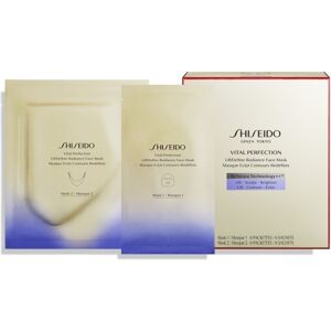 Shiseido Vital Perfection LiftDefine Radiance, Kohottava naamio, Naisten, Kaikille ihotyypeille, Tummien kohtien häivytys, Virkistävä, Ryppyjä ehkäis