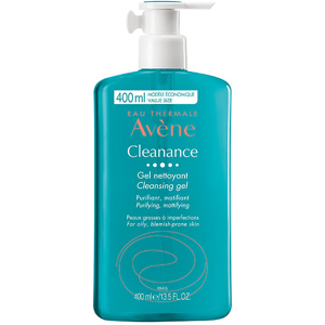 Avène Cleanance Gel Nettoyant 400ml - Publicité