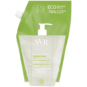 SVR Sebiaclear Eau Micellaire Recharge 400ml - Publicité