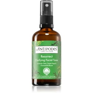 Antipodes Resurrect Clarifying Facial Toner lotion tonique rafraîchissante et purifiante en spray 100 ml