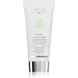 Apis Natural Cosmetics Acne-Stop Professional masque purifiant en profondeur pour peaux grasses sujettes à l'acné 200 ml
