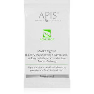 Apis Natural Cosmetics Acne-Stop Professional masque nettoyant et adoucissant pour peaux grasses sujettes à l'acné 20 g