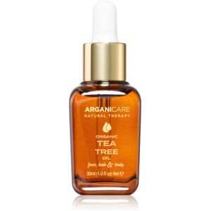 Arganicare Organic Tea Tree huile de théier pressée à froid pour peaux grasses et à problèmes 30 ml - Publicité