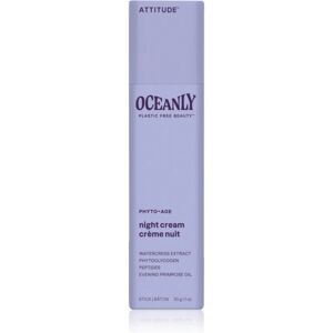 Oceanly Night Cream crème de nuit anti-signes de vieillissement avec des peptides 30 g