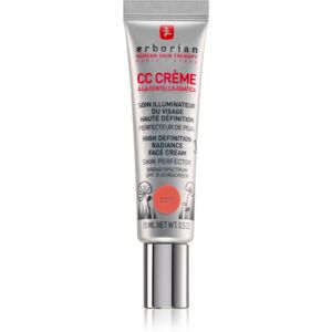 Erborian CC Crème Centella Asiatica crème illuminatrice unifiante SPF 25 petit format teinte Doré 15 ml