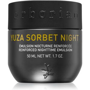 Erborian Yuza Sorbet émulsion de nuit légère pour raffermir le visage 50 ml