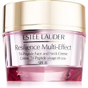 Estée Lauder Resilience Multi-Effect Tri-Peptide Face and Neck Creme SPF 15 crème nourrissante intense pour peaux normales à mixtes SPF 15 50 ml