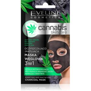 Eveline Cosmetics Cannabis masque visage purifiant à l'argile 7 ml