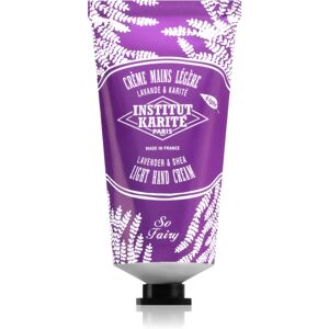 Institut Karité Paris Lavender So Fairy crème légère mains au beurre de karité tube + box 75 ml