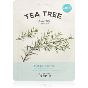 It´s Skin The Fresh Mask Tea Tree masque en tissu revitalisant pour peaux à problèmes, acné 18 g