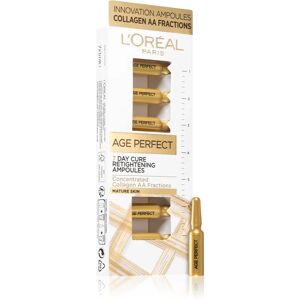 L’Oréal Paris Age Perfect huile visage en ampoules - cure lissante de 7 jours 7x1 ml - Publicité