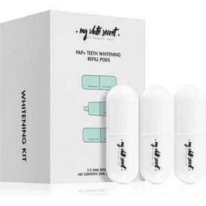 PAP+ Teeth Whitening Refill Pods gel activateur blanchissant recharge 3x10 ml