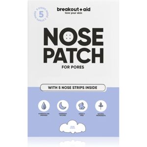 Breakout + Aid Nose Patch patch purifiant anti-pores dilatés 5 pcs