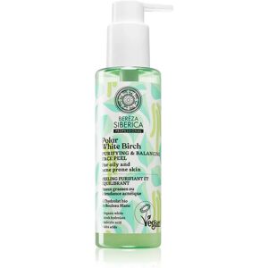 Natura Siberica Polar White Birch gel exfoliant purifiant pour peaux grasses et à problèmes 145 ml