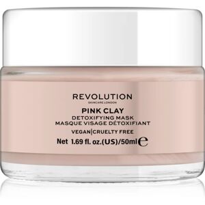 Revolution Skincare Pink Clay masque visage détoxifiant 50 ml