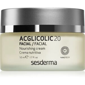 Acglicolic 20 Facial crème nourrissante rajeunissante pour peaux sèches à très sèches 50 ml