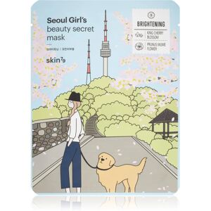 Skin79 Seoul Girl's Beauty Secret masque tissu illuminateur et hydratant 20 g