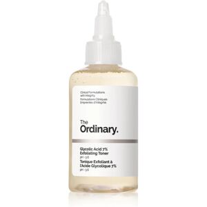 The Ordinary Glycolic Acid 7% Exfoliating Toner lotion tonique nettoyante et exfoliante 100 ml - Publicité