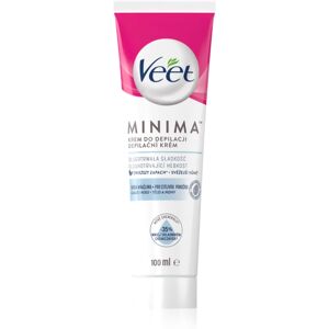 Veet Minima Sensitive Skin crème dépilatoire pour peaux sensibles aloe vera et vitamine E 100 ml